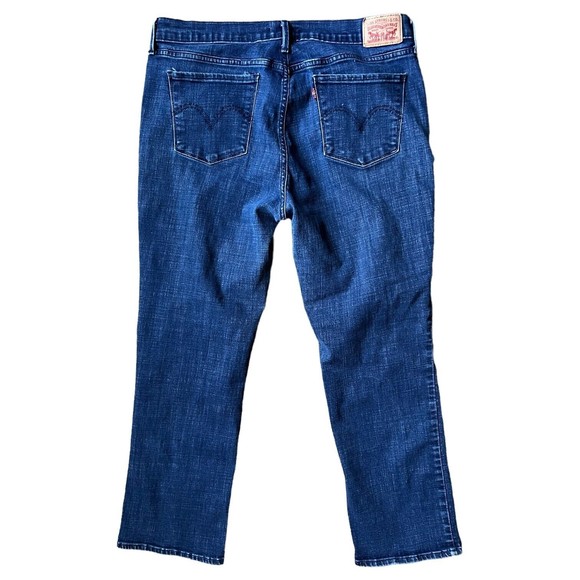 Levi's Women's 505 Straight Blue Jeans Size 32 ( US 14 ) Desert Daze Classic - Picture 2 of 7